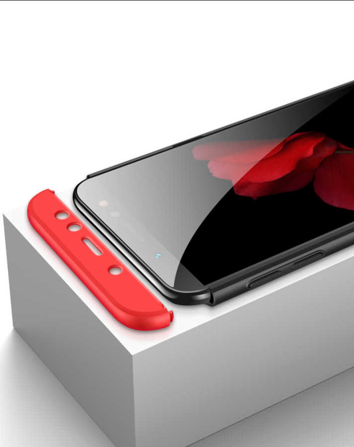 Samsung Galaxy A6 Plus 2018 Uyumlu Kılıf Zore Ays Kapak - 4