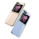 Samsung Galaxy Z Flip Uyumlu 6 Kılıf Zore Full Camlı Kıpta Kapak - 3