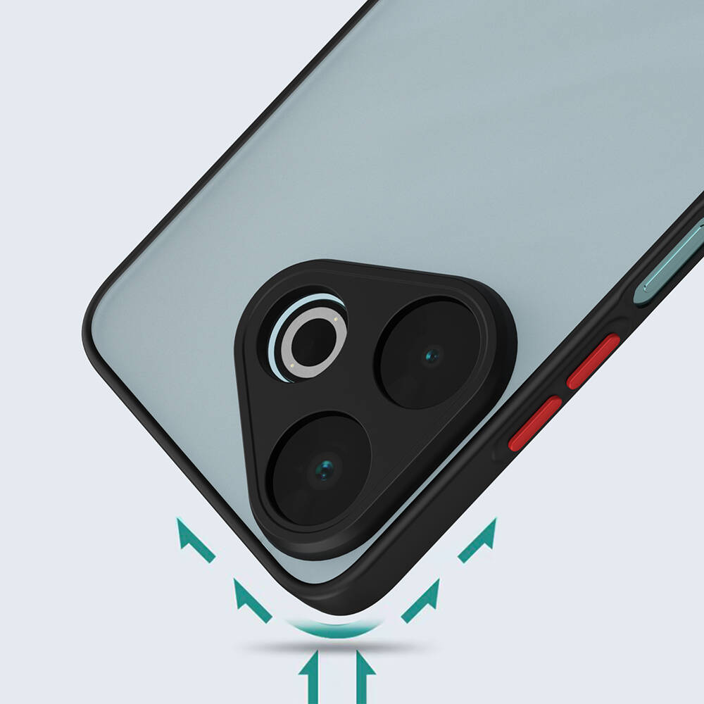 Xiaomi Redmi 13 4G Uyumlu Kılıf Zore Hux Kapak - 3