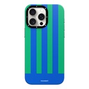 Apple iPhone 15 Pro Uyumlu Kılıf Magsafe Şarj Özellikli Youngkit Striped Piano Keys Serisi Kapak - 1