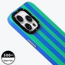 Apple iPhone 15 Pro Uyumlu Kılıf Magsafe Şarj Özellikli Youngkit Striped Piano Keys Serisi Kapak - 5