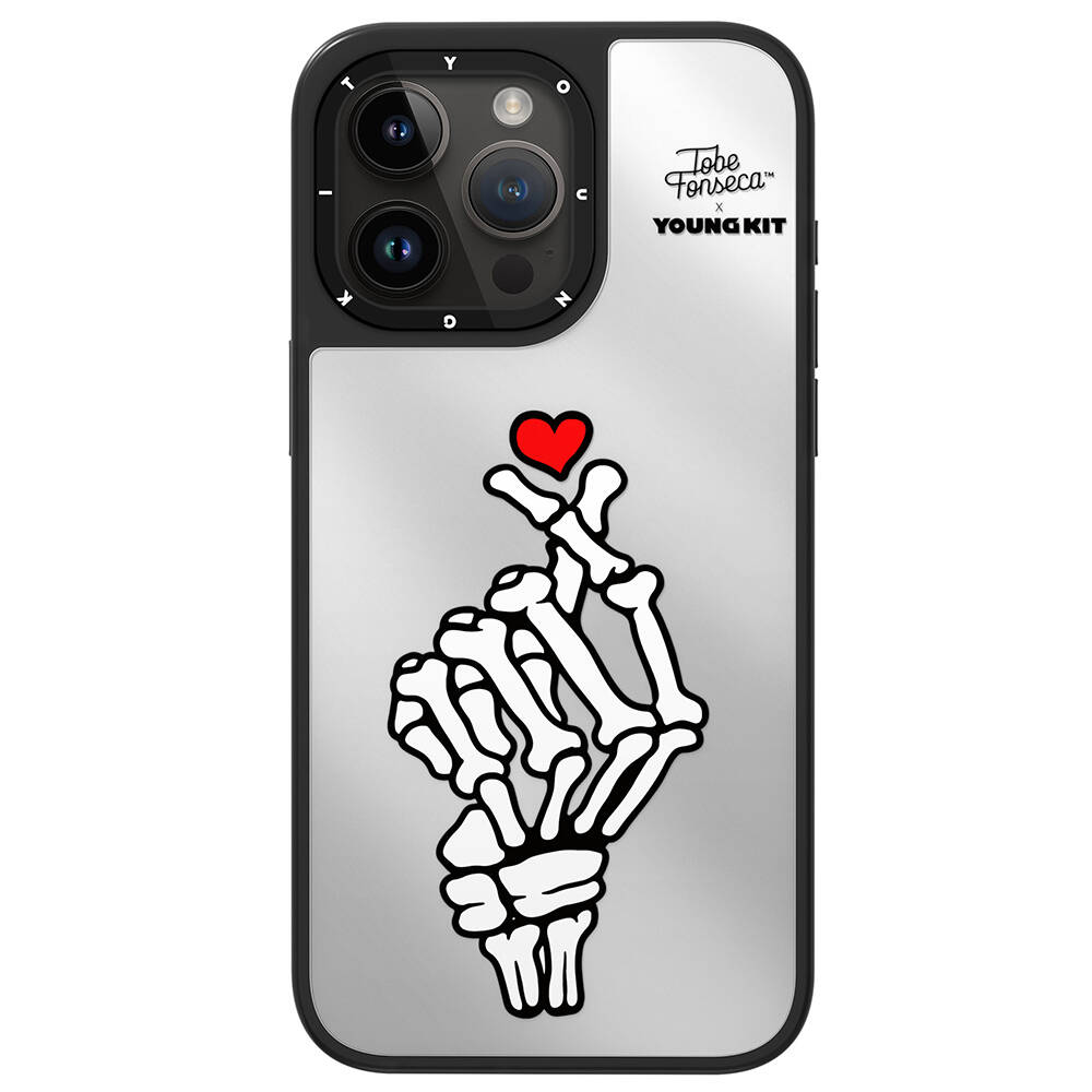 Apple iPhone 15 Pro Max Uyumlu Kılıf Tobias Fonseca Tasarımlı Youngkit Mirror Kapak - 9