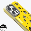 Apple iPhone 15 Pro Uyumlu Kılıf Magsafe Şarj Özellikli Youngkit Quicksand Beads Serisi Kapak - 8