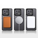 Xiaomi Mi 13 Pro Uyumlu Kılıf Aramid Karbon Fiber Magsafe Özellikli Wlons Radison Kapak - 2