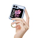 Samsung Galaxy Z Flip 6 Uyumlu Kılıf Zore Yüzüklü Kıpta Kapak - 9