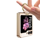 Samsung Galaxy Z Flip 6 Uyumlu Kılıf Zore Yüzüklü Kıpta Kapak - 13