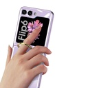 Samsung Galaxy Z Flip 6 Uyumlu Kılıf Zore Yüzüklü Kıpta Kapak - 15