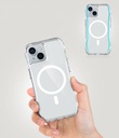 iPhone 15 Kapak Magsafe Şarj Özellikli Airbagli Şeffaf Zore İncek Kapak - 9