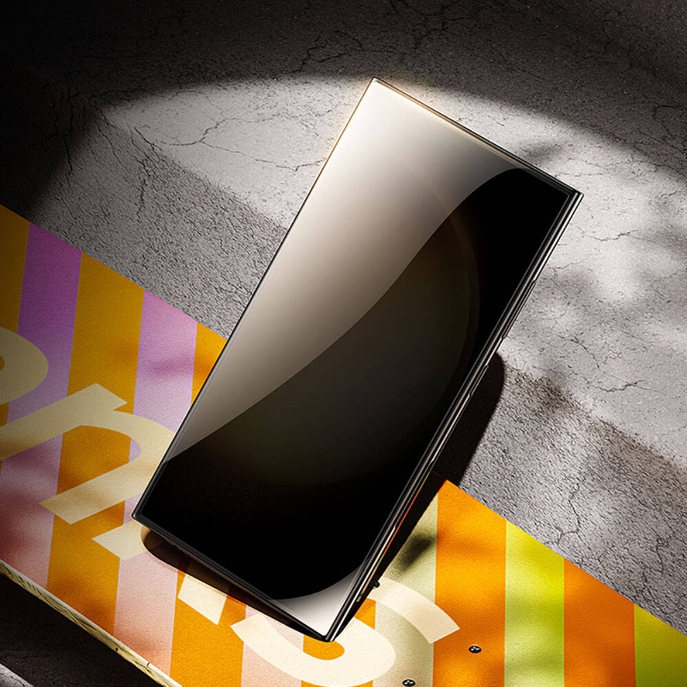 Samsung Galaxy S24 Ultra Uyumlu Hidrofobik Ve Oleofobik Özellikli Benks Privacy Air Shield Ekran Koruyucu 10'lu Paket - 4