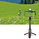 Wiwu Wi-SE011 Dolgu Işıklı Teleskopik Tripod ve Mini Selfie Çubuğu - 5