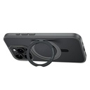 Apple iPhone 15 Pro Max Uyumlu Kılıf Magsafe Şarj Özellikli 360° Dönebilen Benks Pop Stand Kapak - 7