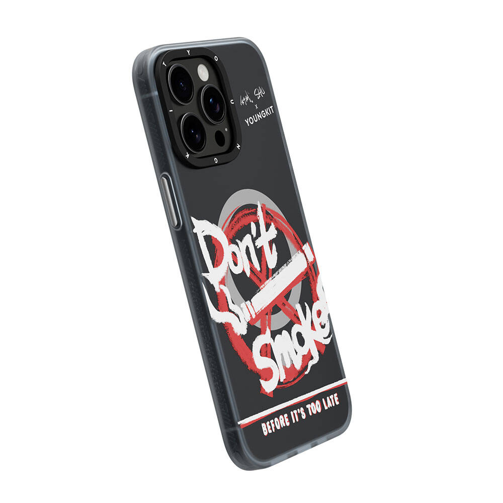 Apple iPhone 15 Pro Max Uyumlu Kılıf Magsafe Şarj Özellikli Shu Tasarımlı Youngkit City Serisi Kapak - 4