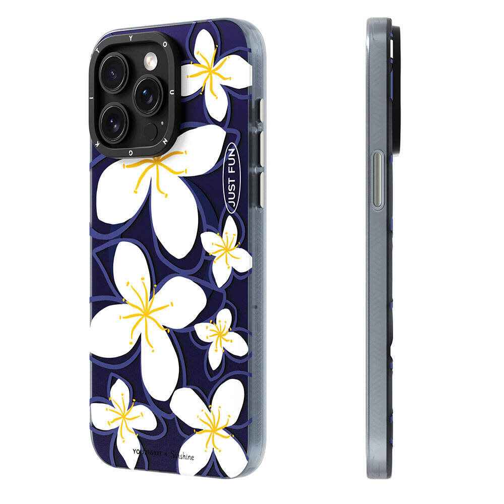 Apple iPhone 15 Pro Max Uyumlu Kılıf Magsafe Şarj Özellikli Sunshine Tasarımlı Youngkit Smile Serisi Kapak - 1