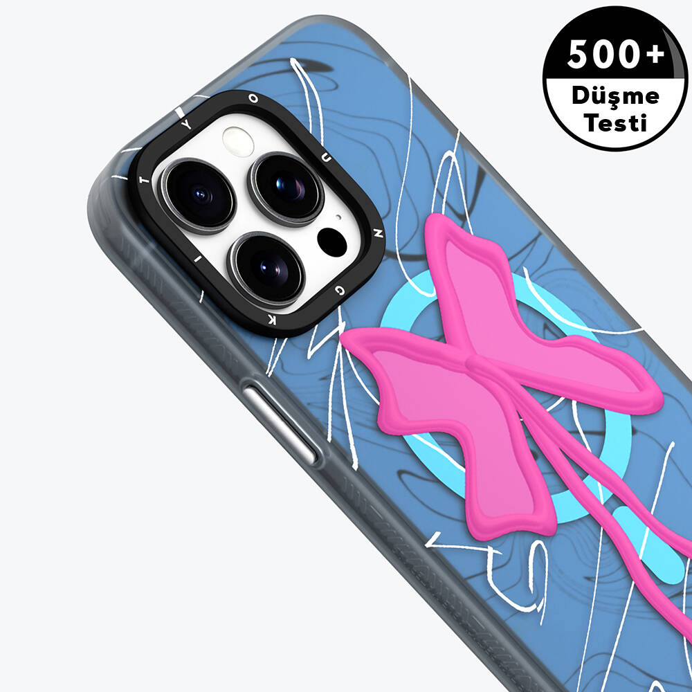 Apple iPhone 14 Pro Max Uyumlu Kılıf Magsafe Şarj Özellikli Youngkit Anti-Trend Serisi Kapak - 2