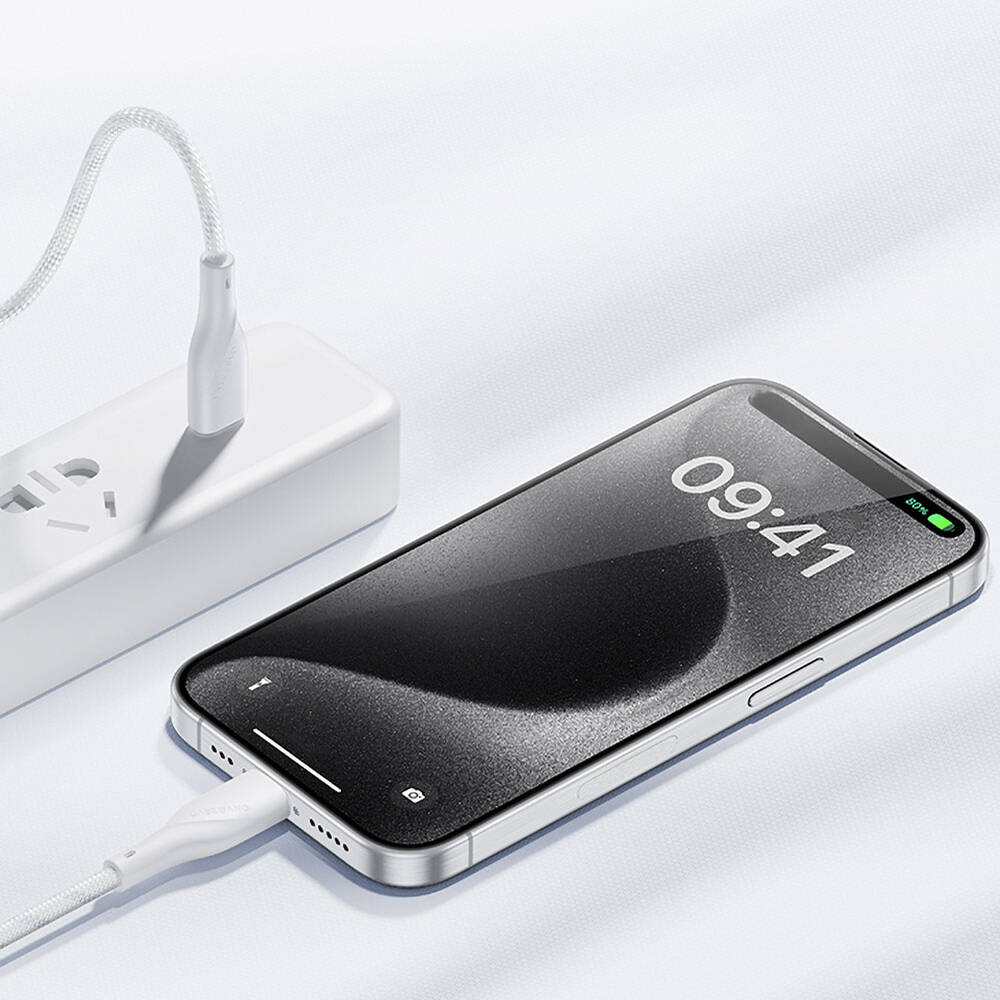 Casebang Type-C To Type-C Hızlı Şarj Özellikli Örgülü 60W PD Kablo 2m - 3