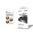 Apple iPhone 15 Pro Uyumlu Zore CL-12 Premium Safir Parmak İzi Bırakmayan Anti-Reflective Kamera Lens Koruyucu - 9