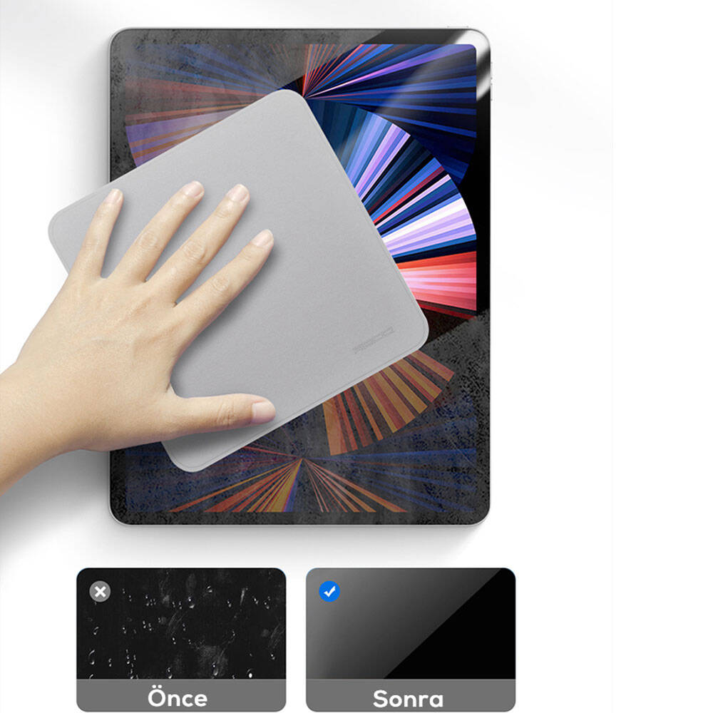 Recci RCS-S05 Mikrofiber Kompozit Ultrasonik Kaplama Nano Dokulu Parlatma ve Temizleme Bezi - 7