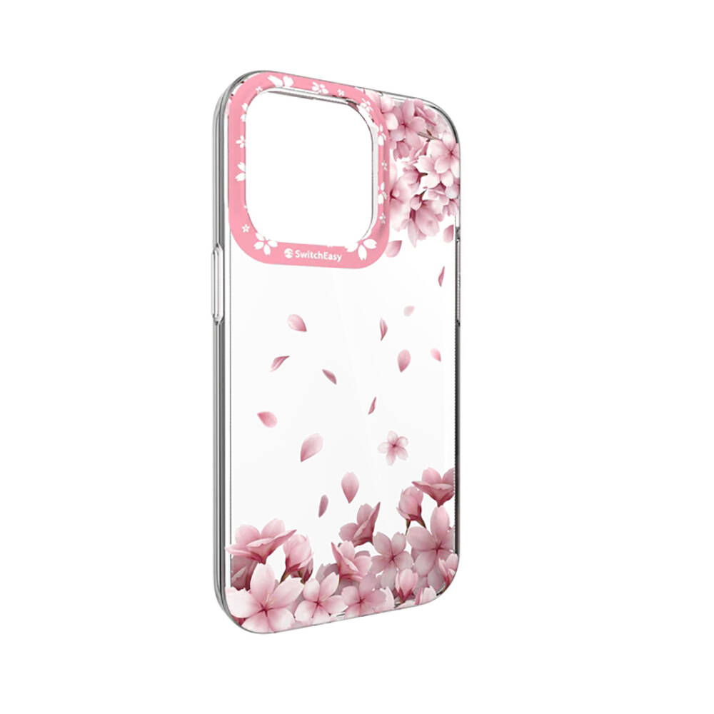 Apple iPhone 14 Pro Max Uyumlu Kılıf Çift IMD Baskılı Lisanslı Switcheasy Artist Sakura Kapak - 2