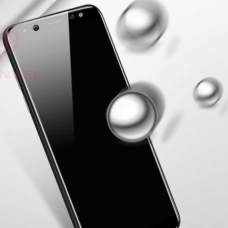 Samsung Galaxy A8 2018 Uyumlu Zore Kenarları Kırılmaya Dayanıklı Cam Ekran Koruyucu - 2