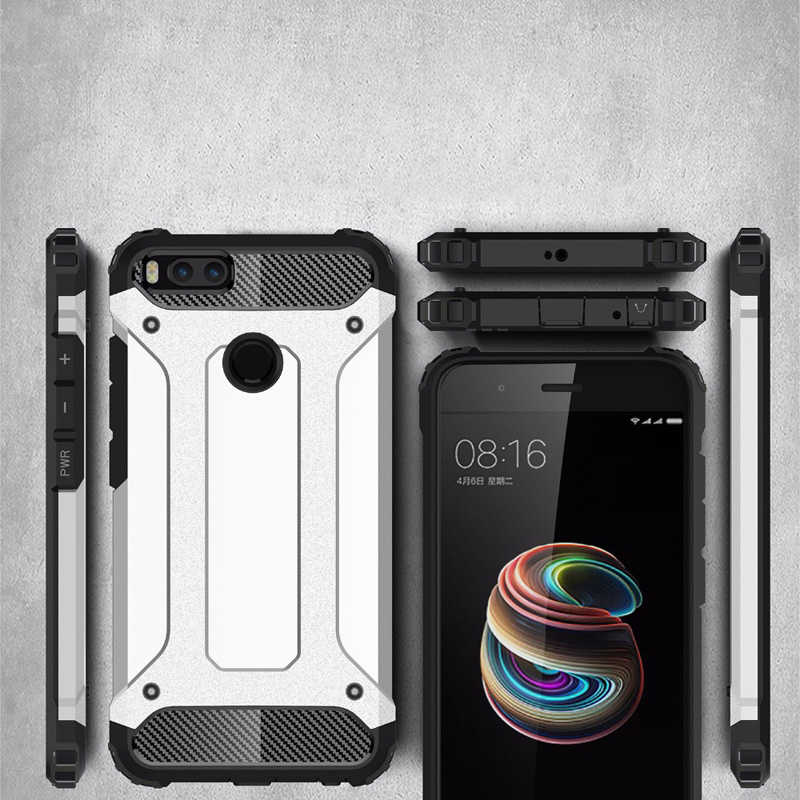 Xiaomi Mi 5x Uyumlu Kılıf Zore Crash Silikon Kapak - 1