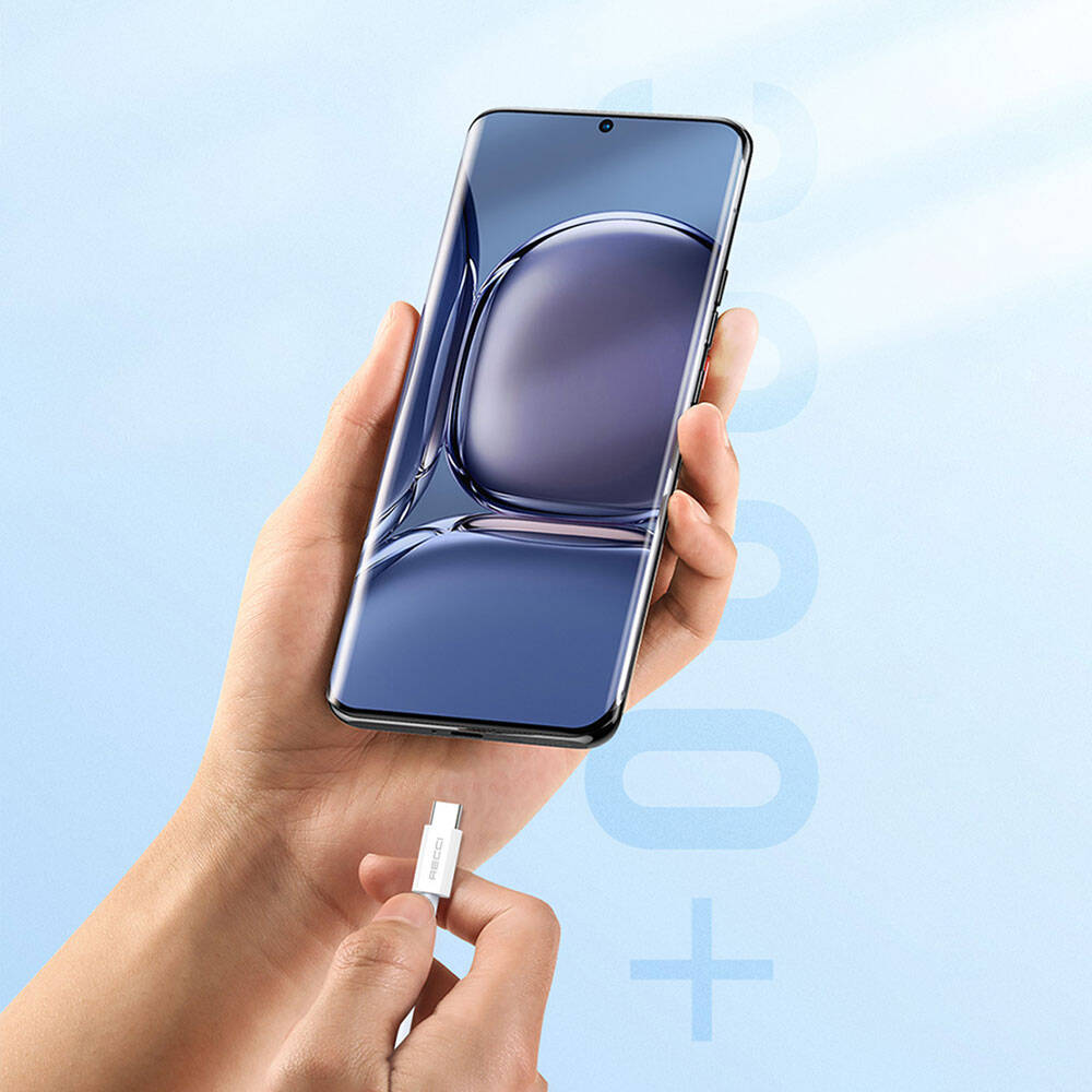 Recci RS06CL Type-C to Lightning PD 20W Hızlı Şarj Özellikli Data ve Şarj Kablosu 1M - 4