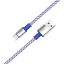 Recci RTC-N33C Instant Serisi USB-A to Type-C 3A Hızlı Şarj Özellikli Şarj ve Data Kablosu 2M - 1