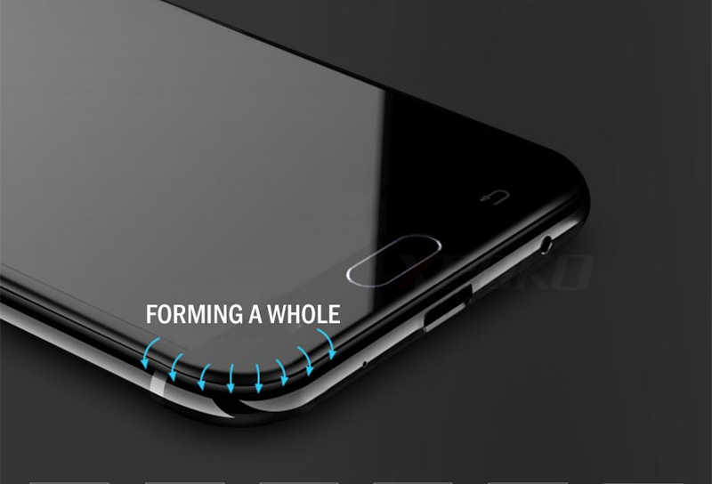 Samsung Galaxy J7 Prime Uyumlu Zore Kenarları Kırılmaya Dayanıklı Cam Ekran Koruyucu - 3