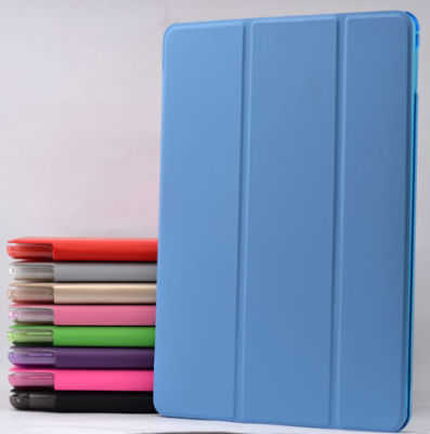 Samsung Galaxy Tab E T560 9.6 Uyumlu Zore Smart Cover Standlı 1-1 Kılıf - 4