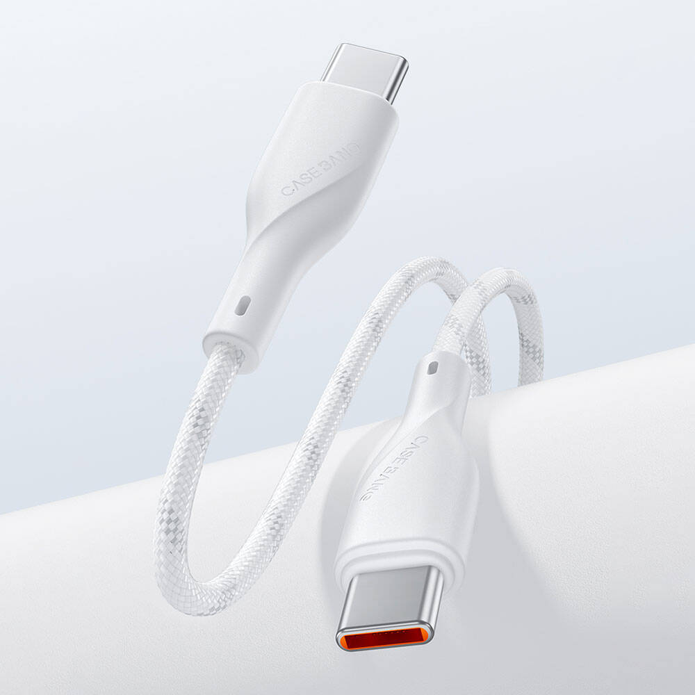 Casebang Type-C To Type-C Hızlı Şarj Özellikli Örgülü 60W PD Kablo 1m - 3