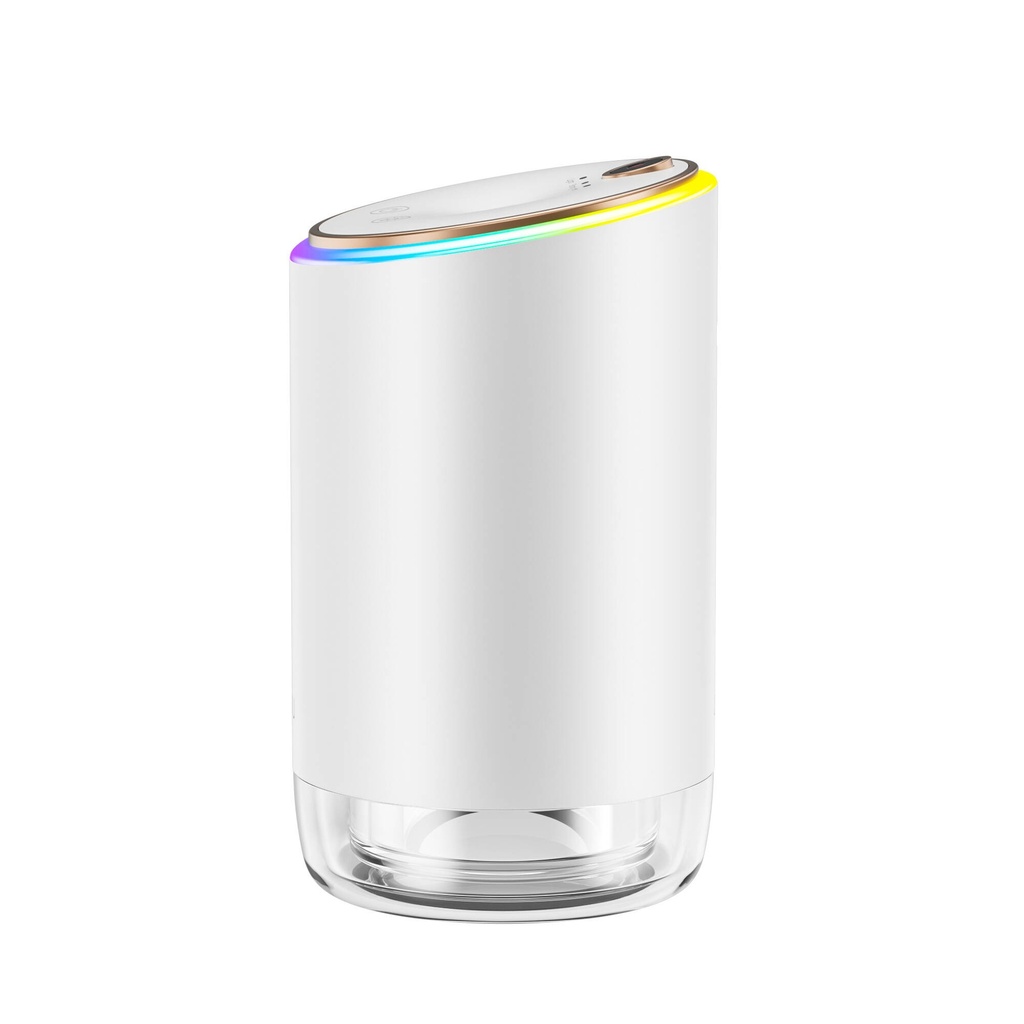 Wiwu Wi-AR003 Yıldızlı Ortam Aydınlatmalı RGB Işıklı Hava Nemlendirici ve Aromalı Araç Koku Difüzörü - 1
