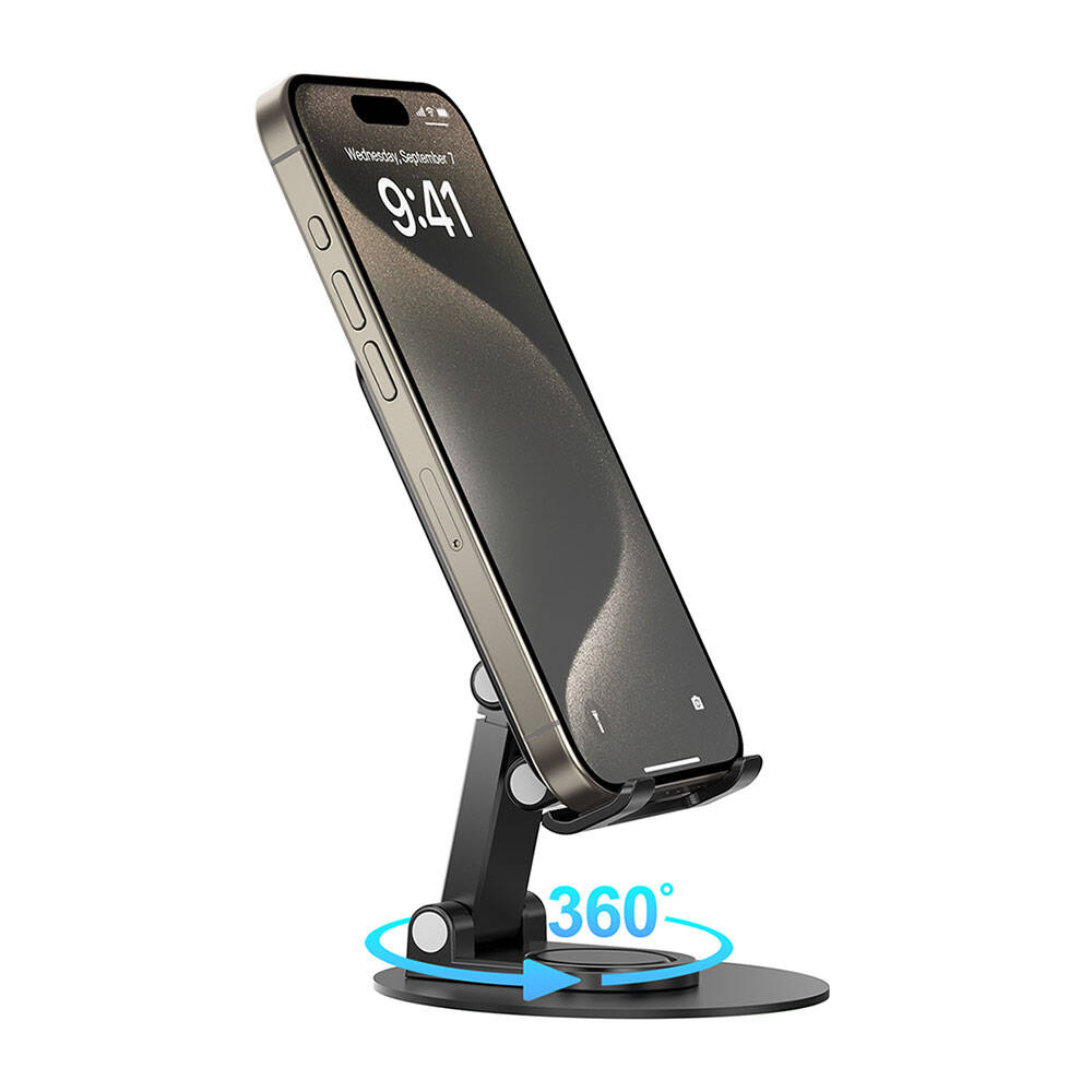 Wiwu ZM011 Taşınabilir Katlanabilir 360 Dönebilen Metal Telefon ve Tablet Standı - 1