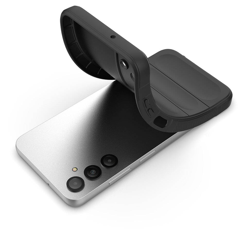 Samsung Galaxy A05S Uyumlu Kılıf Esnek TPU Oyuklu Arka Yüzey Tasarımlı Zore Etnik Silikon Kapak - 3