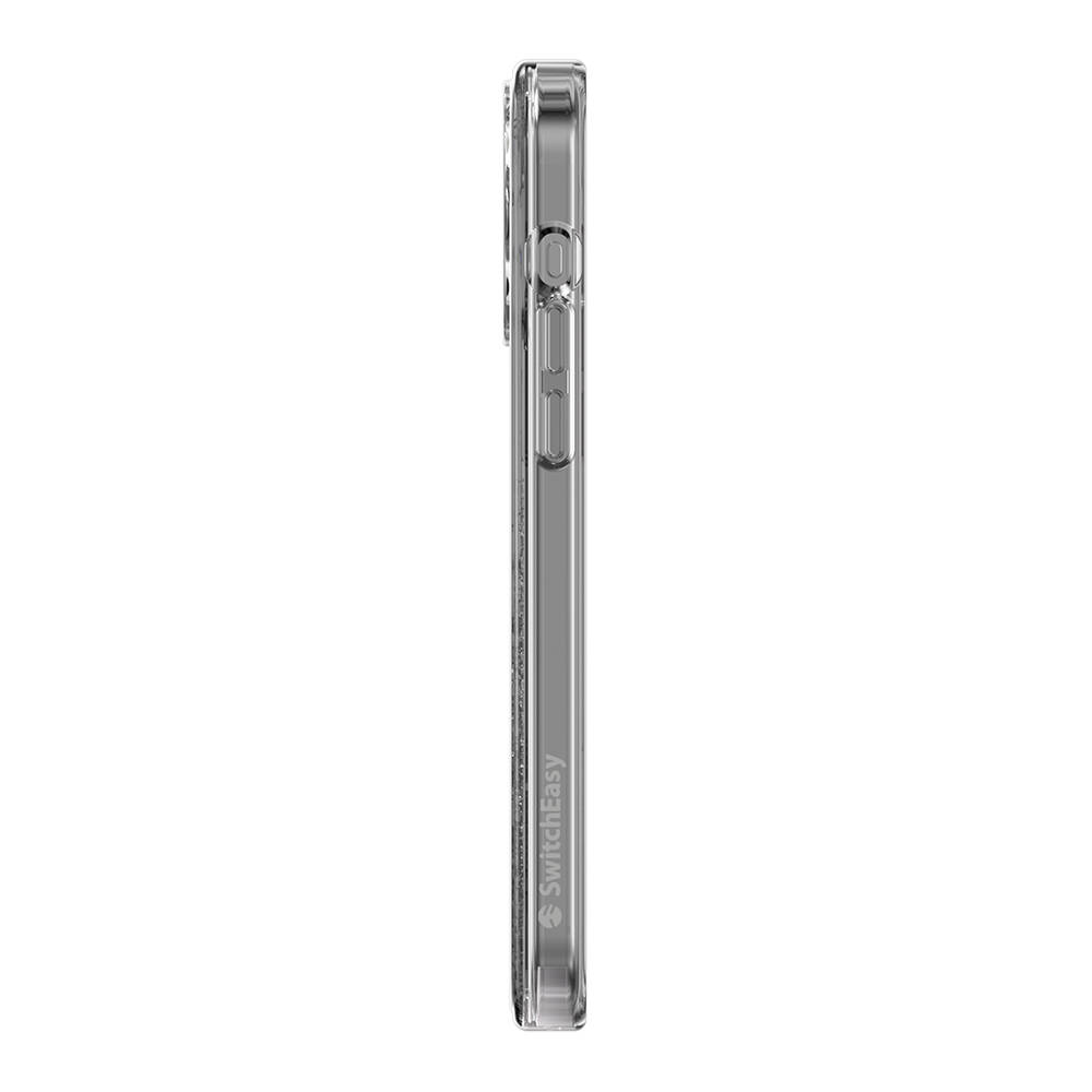 Apple iPhone 15 Pro Max Uyumlu Kılıf Magsafe Şarj Özellikli Parlayan Simli Şeffaf Lisanslı Switcheasy Starfield-M Kapak - 10