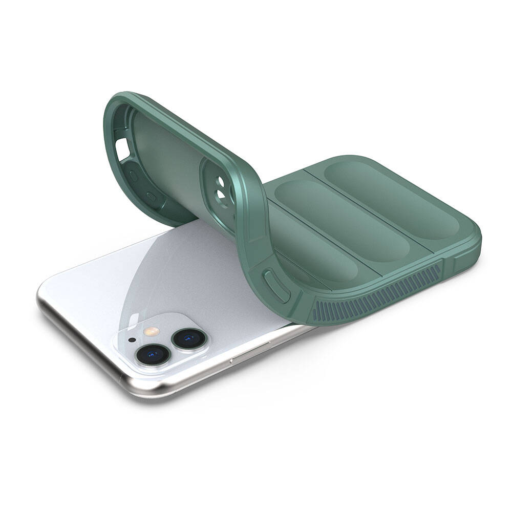 Apple iPhone 11 Uyumlu Kılıf Esnek TPU Oyuklu Arka Yüzey Tasarımlı Zore Etnik Silikon Kapak - 34