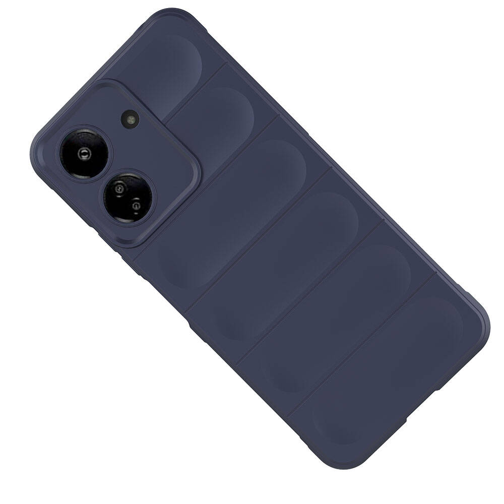 Xiaomi Redmi 13C Uyumlu Kılıf Esnek TPU Oyuklu Arka Yüzey Tasarımlı Zore Etnik Silikon Kapak - 19