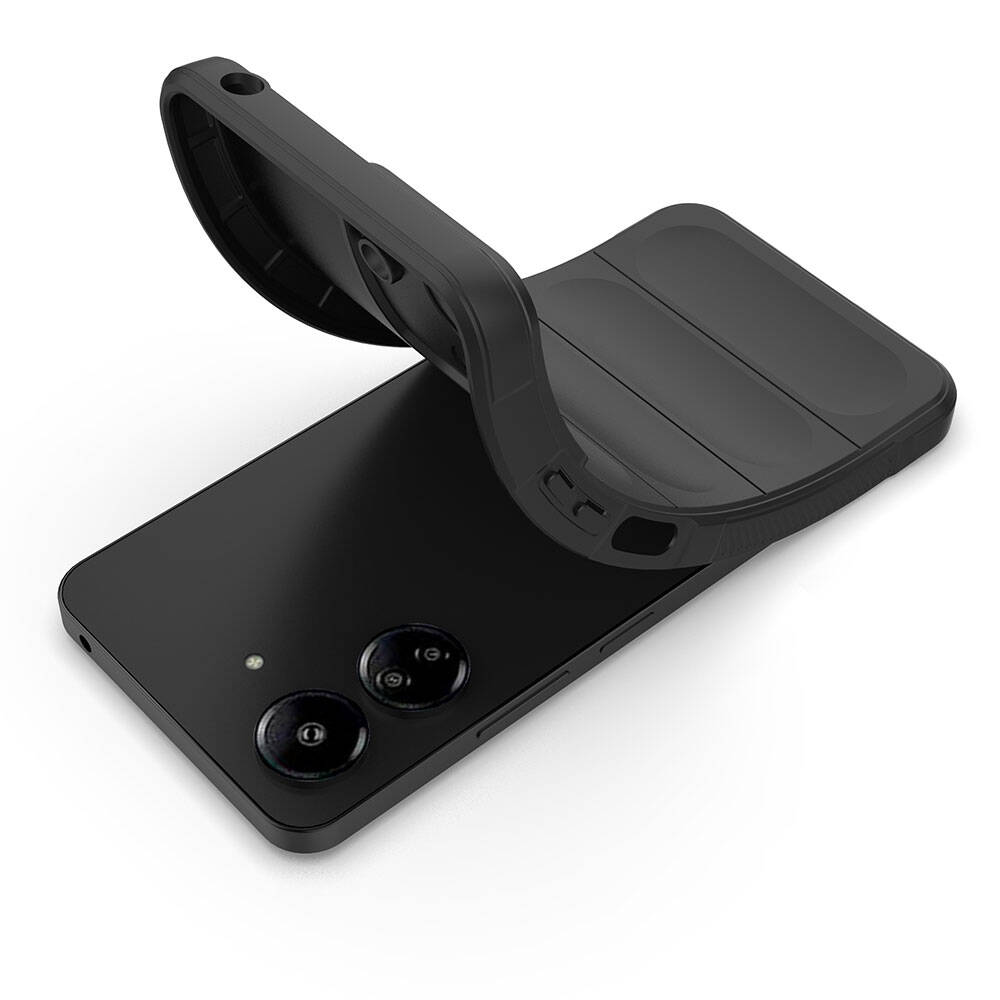 Xiaomi Redmi 13C Uyumlu Kılıf Esnek TPU Oyuklu Arka Yüzey Tasarımlı Zore Etnik Silikon Kapak - 36