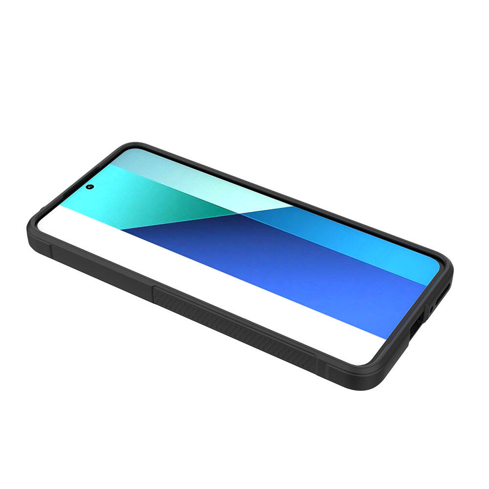 Xiaomi Redmi Note 13 4G Kılıf Esnek TPU Oyuklu Arka Yüzey Tasarımlı Zore Etnik Silikon Kapak - 8