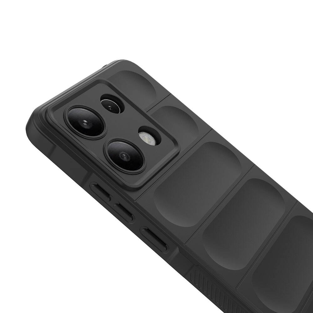 Xiaomi Redmi Note 13 4G Kılıf Esnek TPU Oyuklu Arka Yüzey Tasarımlı Zore Etnik Silikon Kapak - 9