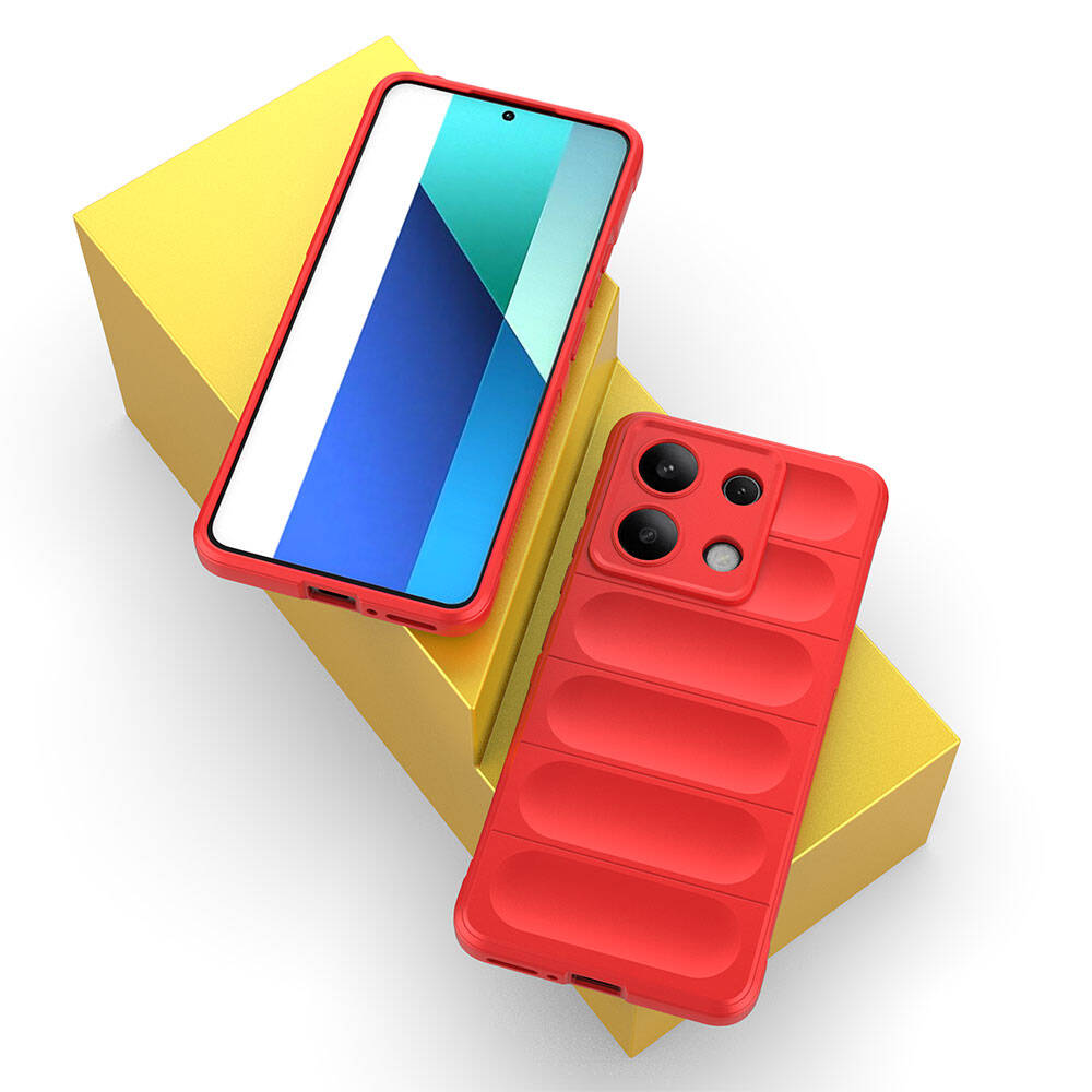 Xiaomi Redmi Note 13 4G Kılıf Esnek TPU Oyuklu Arka Yüzey Tasarımlı Zore Etnik Silikon Kapak - 11