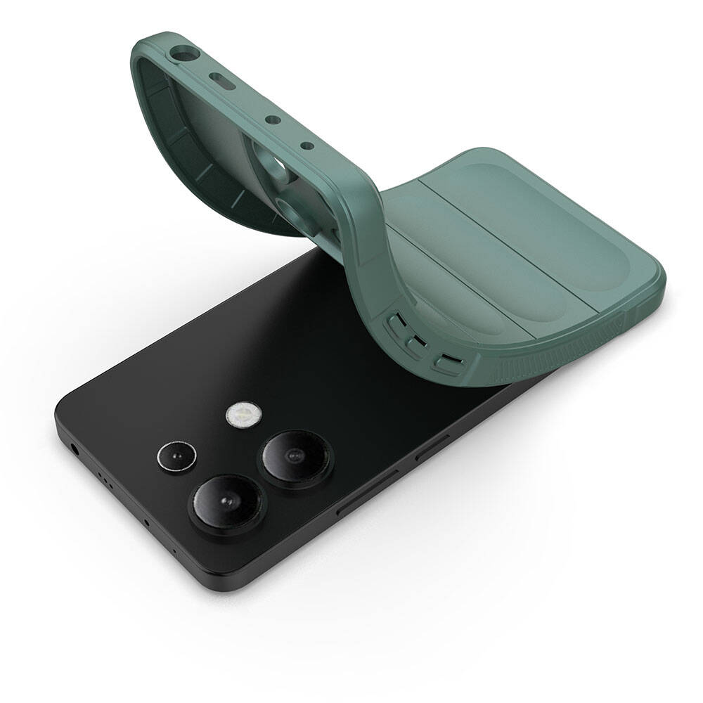 Xiaomi Redmi Note 13 4G Kılıf Esnek TPU Oyuklu Arka Yüzey Tasarımlı Zore Etnik Silikon Kapak - 34