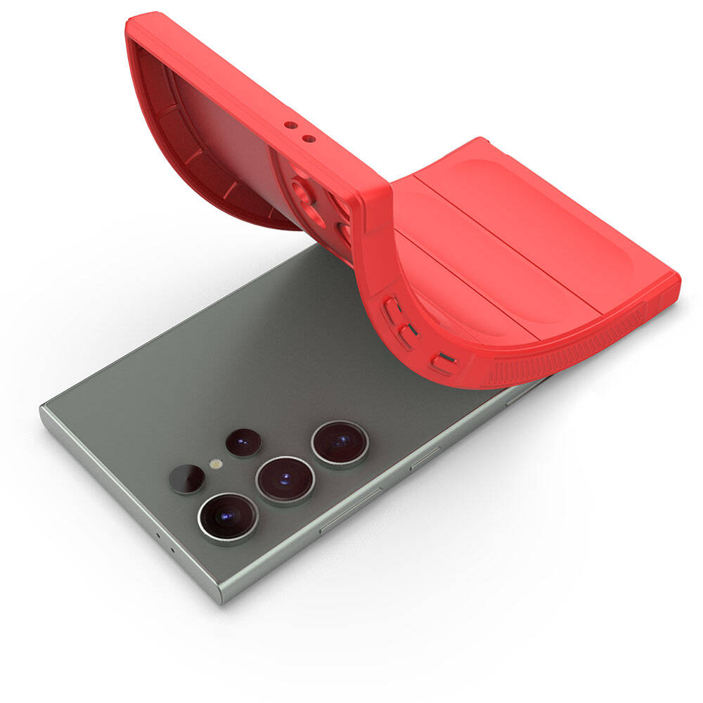 Samsung Galaxy S24 Ultra Uyumlu Kılıf Esnek TPU Oyuklu Arka Yüzey Tasarımlı Zore Etnik Silikon Kapak - 8