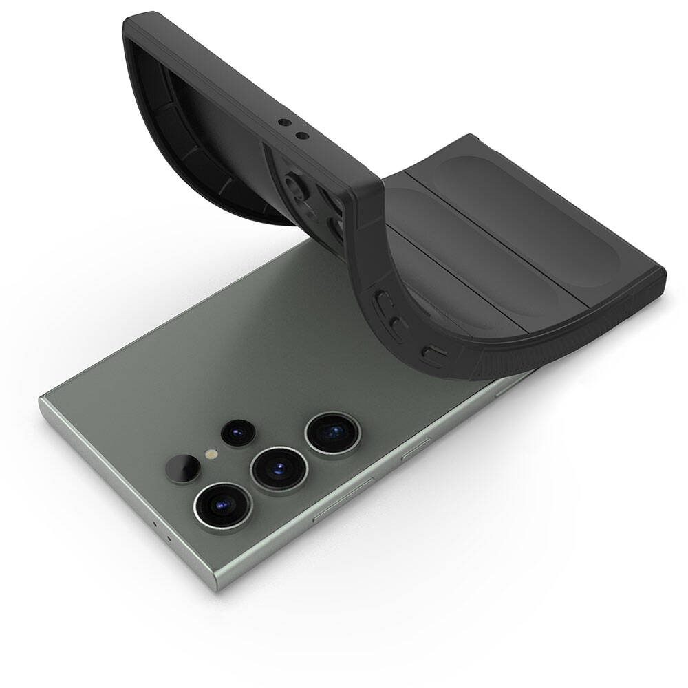 Samsung Galaxy S24 Ultra Uyumlu Kılıf Esnek TPU Oyuklu Arka Yüzey Tasarımlı Zore Etnik Silikon Kapak - 10