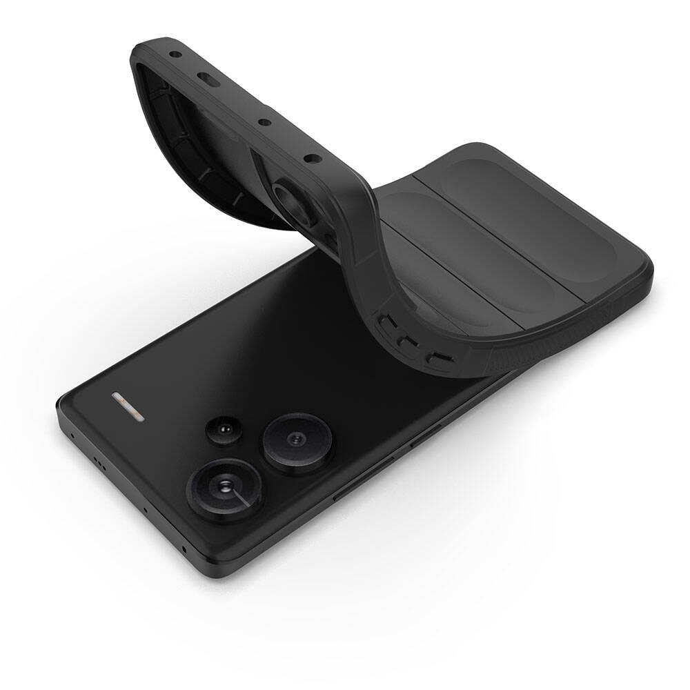 Xiaomi Redmi Note 13 Pro Plus 5G Uyumlu Kılıf Esnek TPU Oyuklu Arka Yüzey Tasarımlı Zore Etnik Silikon Kapak - 12