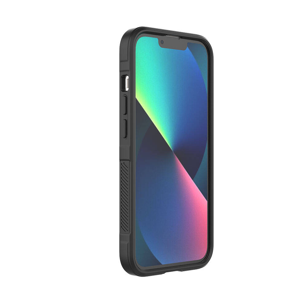 Apple iPhone 13 Uyumlu Kılıf Esnek TPU Oyuklu Arka Yüzey Tasarımlı Zore Etnik Silikon Kapak - 23