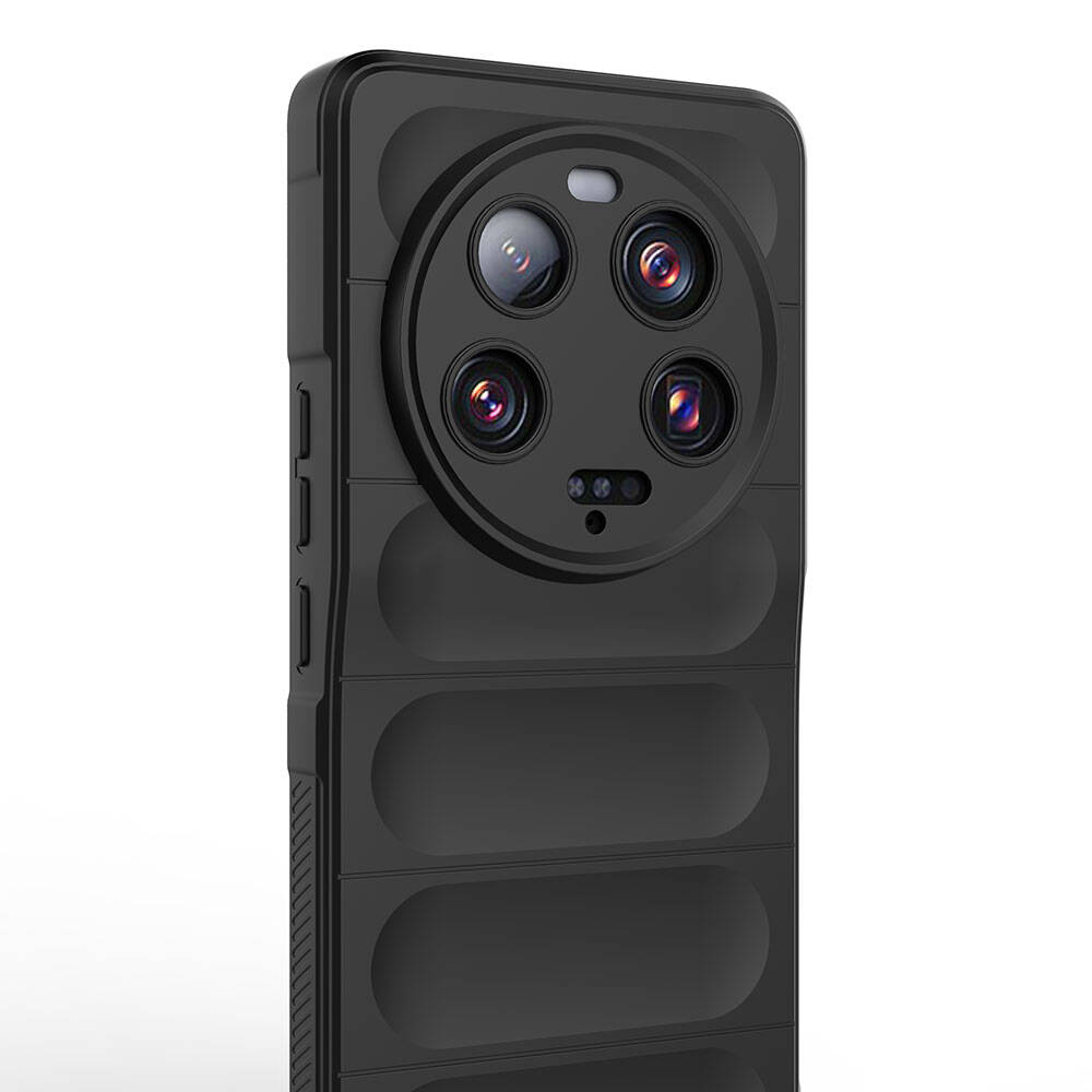 Xiaomi Mi 13 Ultra Uyumlu Kılıf Esnek TPU Oyuklu Arka Yüzey Tasarımlı Zore Etnik Silikon Kapak - 3