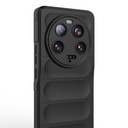 Xiaomi Mi 13 Ultra Uyumlu Kılıf Esnek TPU Oyuklu Arka Yüzey Tasarımlı Zore Etnik Silikon Kapak - 3