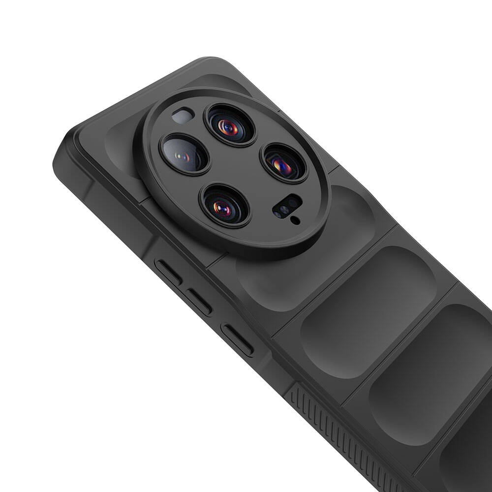 Xiaomi Mi 13 Ultra Uyumlu Kılıf Esnek TPU Oyuklu Arka Yüzey Tasarımlı Zore Etnik Silikon Kapak - 6