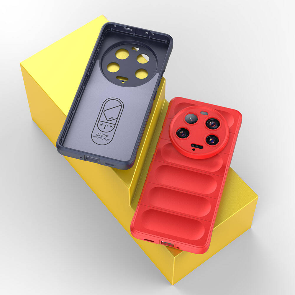 Xiaomi Mi 13 Ultra Uyumlu Kılıf Esnek TPU Oyuklu Arka Yüzey Tasarımlı Zore Etnik Silikon Kapak - 7