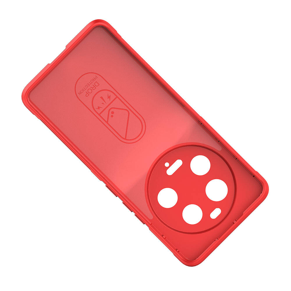 Xiaomi Mi 13 Ultra Uyumlu Kılıf Esnek TPU Oyuklu Arka Yüzey Tasarımlı Zore Etnik Silikon Kapak - 12