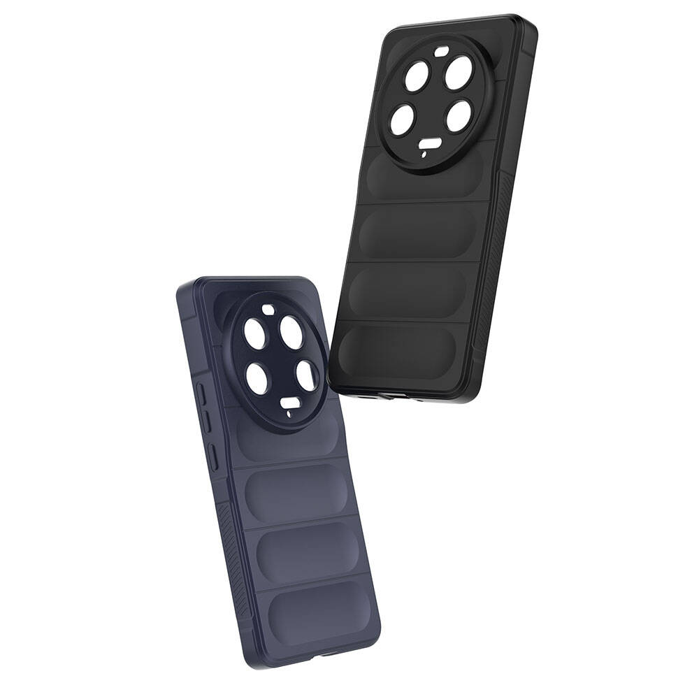 Xiaomi Mi 13 Ultra Uyumlu Kılıf Esnek TPU Oyuklu Arka Yüzey Tasarımlı Zore Etnik Silikon Kapak - 14